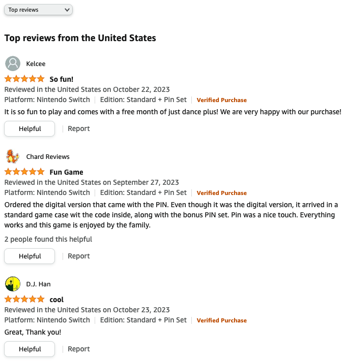 Reviews