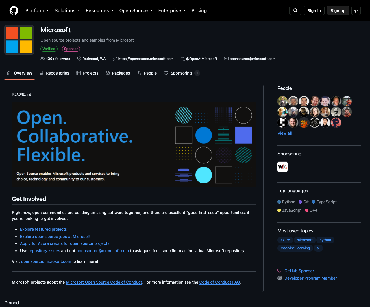 Organization account