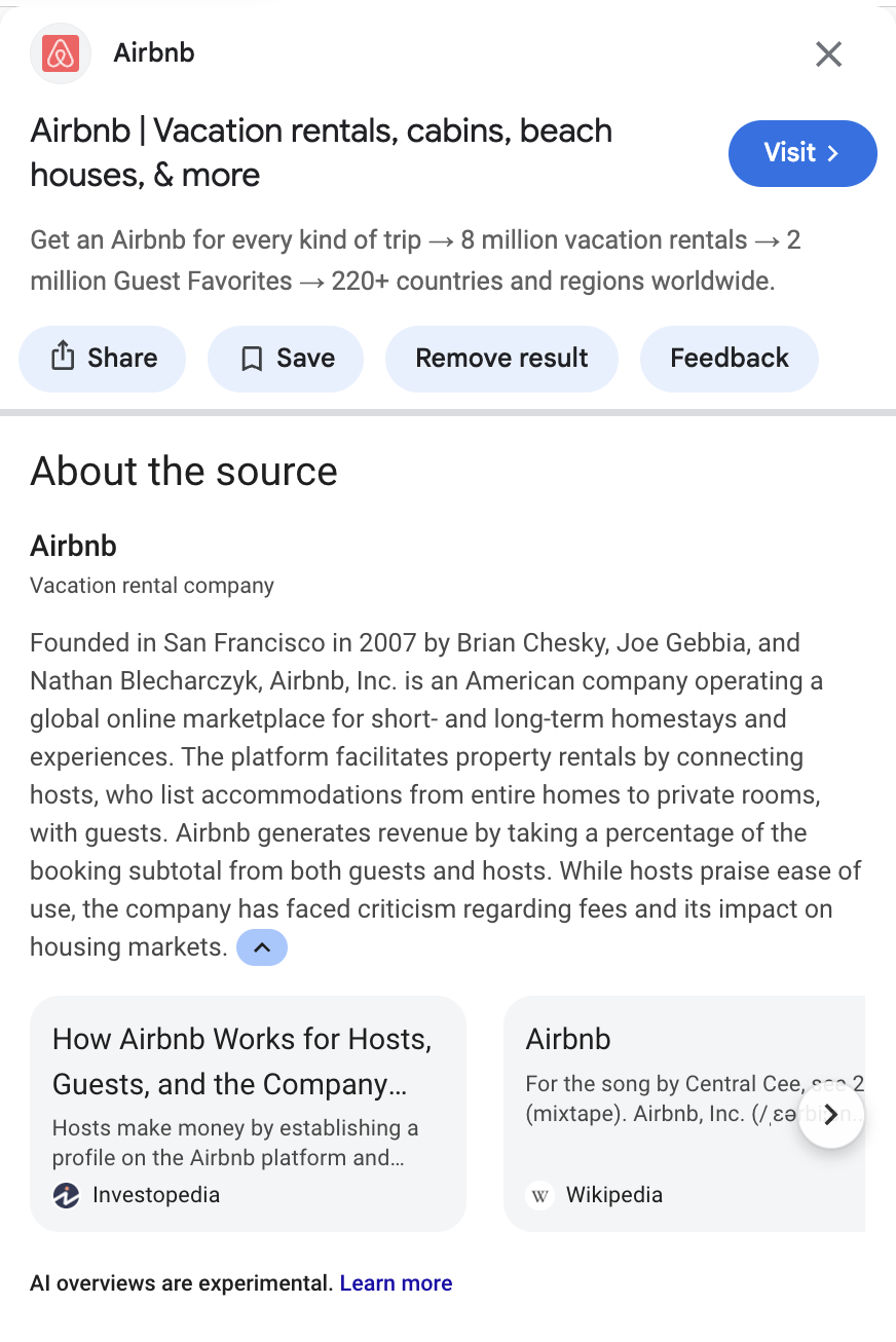 About This Domain Data