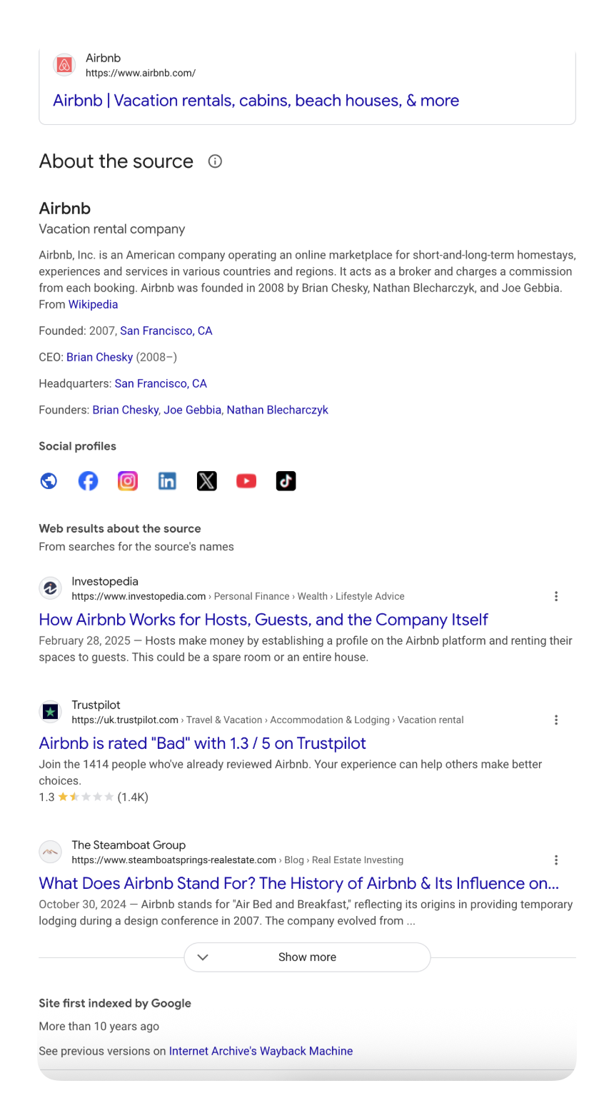 About This Domain Data