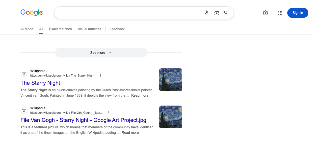 Web Results