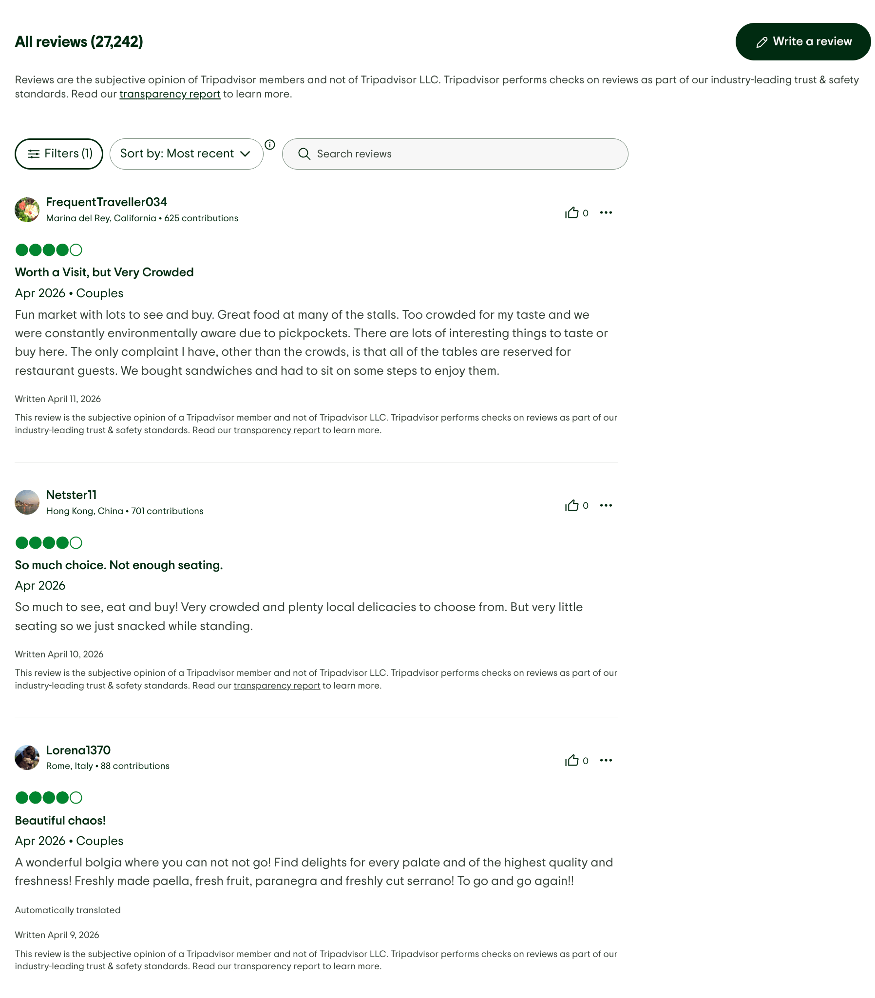 Reviews