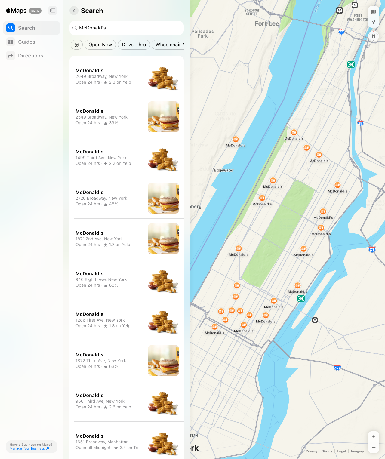 Detailed Place Information